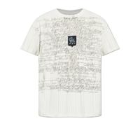 Umbro - Biography Pointelle Baby Tee - - Tops - Uomo - Beige - M
