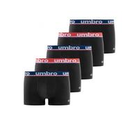 UMBRO Boxer Boxer 100% Cotone, Mutande Uomo, Naturale e Antiirritazione, set di 5, Taglie L