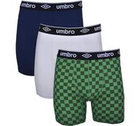 Umbro Boxer Briefs Performance Da Uomo - Confezione Da 3 Pezzi