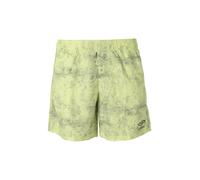 Umbro Boxer mare da uomo con logo e stampa texture - limone