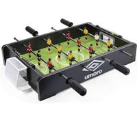 Umbro Calcio balilla - con 12 giocatori - Include 2 palline da calcio - Nero