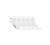 UMBRO Calzini Uomo Corti,set di 5 Calze Sportive Uomo, Bianchi, Taglie 39/42