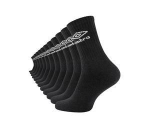 UMBRO Calzino sportivo nero / bianco Uomo UMBRO 39-42