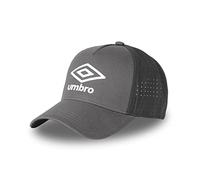 Umbro Cappello Uomo e Donna, Trucker, Grigio MES2