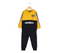 Umbro Completo tuta 2 pezzi da neonato in felpa con logo - giallo