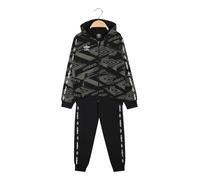 Umbro Completo tuta 2 pezzi da ragazzo con cappuccio e zip