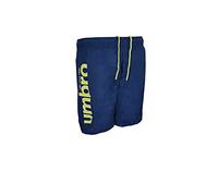 Umbro costume boxer uomo in nylon beach short art. 00597 (L, blu)
