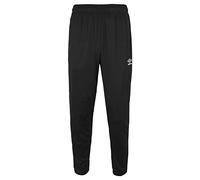 Umbro Pantalone Interlock Double Diamond Sportivi, Nero, L Unisex-Adulto