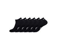 Umbro Fantasmini Uomo e Donna 43-46, Cotone Set di 6, Nero