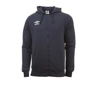 Umbro Felpa Zip Through Small Logo Hoodie Giacca con Cappuccio Uomo