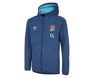 Umbro Giacca con Zip Intera Inghilterra (O2) Jnr, Ensign Blue/Bachelor Button, M Unisex-Adulto
