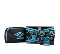 UMBRO Ice cofanetto regalo: EDT 75 ml + gel doccia 150 ml + shampoo e balsamo 2 in 1 150 ml + trousse per Uomo