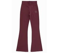 Umbro Leggings Donna Zampa in Cotone Elasticizzato 32229 (IT, Testo, S, Regular, Regular, Standard, Cherry laquer)