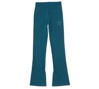 Umbro Leggings Donna Zampa in Cotone Elasticizzato 32229 (IT, Testo, XL, Regular, Regular, Standard, Ocean)