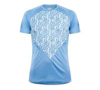 Umbro Maglia Grafica PRO Training, Maglietta Uomo, Azzurro, L