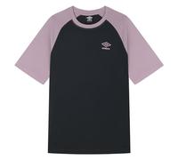 Umbro Maglietta Core Raglan, Grigio Bosco/Malva Ombra, S Uomo