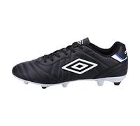 Umbro Mens Speciali Liga Leather Soccer Cleats (12) (Black/White)