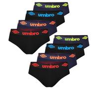 UMBRO Mutande Uomo Cotone 8 Pezzi XXL | Slip Uomo in Cotone Elasticizzato, Traspirante | Intimo Maschil | Sportivi