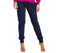 Umbro - Pantaloni Felpati della Tuta Lunghi, Joggers in Caldo Cotone per Donna, Sportivi Ideali per Casa, Palestra, Corsa, attività Sportiva, Jogging e Tempo Libero (M, Blu)