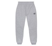 Umbro Pantaloni Jogger Skinny Core, Grigio mélange/Viola Potente, M Uomo