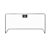 Umbro Porta da calcio - 182 x 122 x 61 cm - Metallo - Include 2 ganci da pavimento - Nero