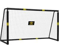 Umbro Porta da calcio - Metallo - Attrezzature per allenamento calcio per tutte le età - Facile montaggio - Nero/Giallo
