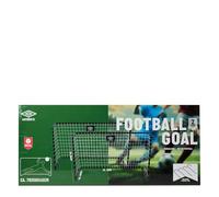 Umbro Set di 2 cancelli da calcio, con 4 ganci da pavimento, 78 x 56 x 45 cm, in metallo, colore nero