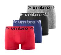 Umbro Set di 4 Boxer Senza Cuciture