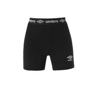 Umbro Shorts sportivi da donna in cotone elastico - bianco