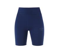 Umbro Shorts sportivi da donna in cotone elastico - blu