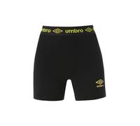 Umbro Shorts sportivi da donna in cotone elastico - verde chiaro