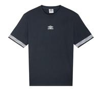 Umbro Sports Style Supporters Tee T-Shirt, Colleigate Blu/Bianco, M Uomo
