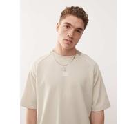 Umbro - T-shirt beige in rete a pannelli-Grigio L