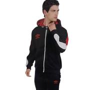 Umbro tuta uomo full zip con cappuccio 30214 in cotone (48/M)