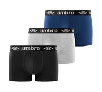 Umbro Umbro Boxer Umb/1bcx3 Boxer a Pantaloncino Uomo (Pacco da 3)
