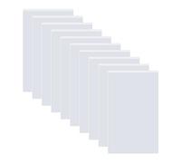 UMCHU 10 Pezzi Autoadesive per biglietti da visita,Porta Licenza di Parcheggio Autoadesivi,per Organizzare e Proteggere le Vostre Schede Indice, Foto, Etichette per Cartelle