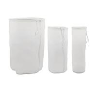 UMCHU 3 Pezzi 200 mesh Tessuto Filtrante in Nylon,Panno filtrante a Maglia fine,per Latte di Noci, Succo di Frutta, Latte di Soia, Caffè, Succo di Verdura(3 dimensioni)