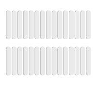 UMCHU 30 Pezzi Paracolpi in Gomma Trasparente,Paraspigoli Trasparenti,protezione per angoli e bordi dei mobili,per Armadi Tavoli Cassetti