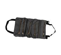 UMDHAIYI Borsa per attrezzi per schienale auto, in tela, pieghevole, con pinze, elettricista, borsa per riporre gli attrezzi, Nero , casual