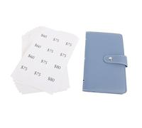 UMDHAIYI Busta Challenge Quaderno Budget Libro in pelle PU Risparmio Budgeting Planner Book Organizer