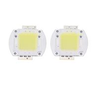 UMDHAIYI Chip LED rotondo da 2 pezzi Chip LED ad alta potenza da 100 W Luce bianca 9600LM 6000K Perline LED per Home Studio Exhibition Foodlight Spotlight