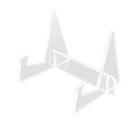 UMDHAIYI Libreria Thinking Retail Cooking Mini libreria in acrilico dal design aperto per la domestica della libreria 'ufficio