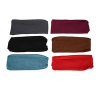 UMDHAIYI per fasce per yoga, comode ed elastiche, per tutte le acconciature, 6 colori disponibili, materiale ecologico, leggero e portatile