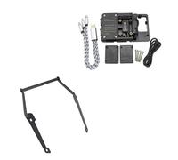 UMDJJU Navigazione Moto Staffa Per NC700D NC 700 D Per NC750D 2014-2020 Per Supporto Anteriore Telefono Per Moto Per Piastra Di Navigazione GPS Per Smartphone(12mm B)