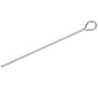 Umefa B.V. 64062.00 Picchetti, con Occhiello Chiuso, stahlverzinkt, 10 Pezzi, 30 cm