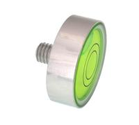 Umei Bolla orizzontale universale in metallo con asta a vite, livello circolare versatile, diverse specifiche di livello tra cui scegliere (25 mm)