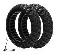 Umelee Pneumatici Pieni 8,1" per Monopattino Elettrico Xiaomi 4 Go, Ninebot E2/E2 Plus, 8,1×2,0 Gomme di Ricambio per Scooter, 2 Pezzi Ruote Piene per Monopattino Elettrici