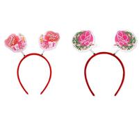 UMePet Pack of 2 Festive Headband for Mother's Day, Mother's Day Party Headband, Happy Mothers Day Hairband Birthday Headband
