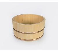 Umezawa Bagno di Legno Giapponese Secchio - Onsen Caddy Doccia in Stile per I Vostri Elementi Essenziali da Bagno in Tempo, Realizzato con Hinoki Legno di Cipresso Resistenti all'Acqua