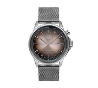 UMF RUHLA Autokinetic Orologio da uomo 1064M-1, quadrante rosa antico, cinturino milanese, made in Germany, Colore: rosa.